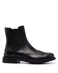 Tod's Perforated Leather Ankle Boots