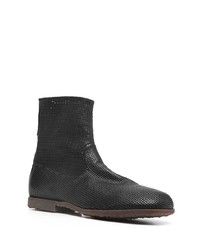 Premiata Perforated Rear Zip Boots