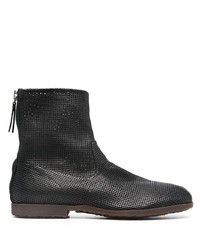 Premiata Perforated Rear Zip Boots
