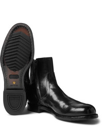 Officine Creative Polished Leather Chelsea Boots