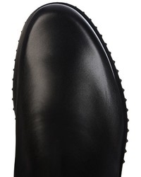 Valentino Punky Ch Leather Chelsea Boots