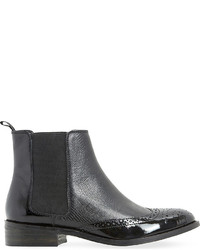 Dune Quentin Brogue Leather Chelsea Boots
