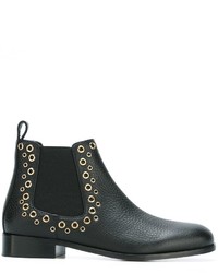RED Valentino Eyelet Chelsea Boots
