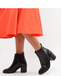 ASOS DESIGN Reside Heeled Ankle Chelsea Boots