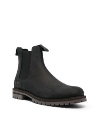 Common Projects Ridged Leather Chelsea Boots
