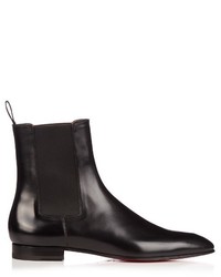 Christian Louboutin Roadie Leather Chelsea Boots