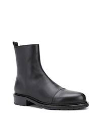 Ann Demeulemeester Round Toe Ankle Boots