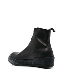 Guidi Round Toe Zip Up Boots