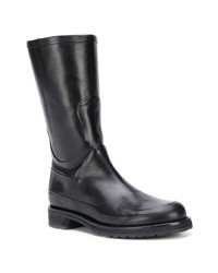 Ann Demeulemeester Round Toe Zipped Ankle Boots