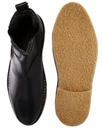 Selected Homme Shearling Chelsea Boots