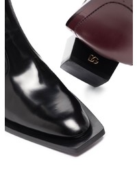 Dolce & Gabbana Shiny Tex Ankle Boots