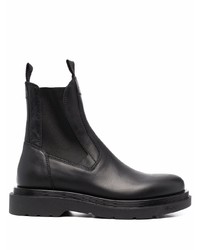 Buttero Side Panelled Leather Boots