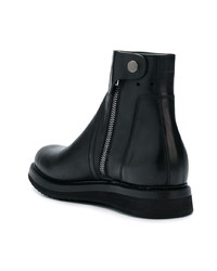 Rick Owens Side Zip Ankle Boots