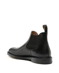 Doucal's Slip On Leather Ankle Boots