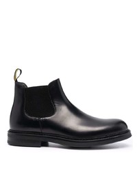 Doucal's Slip On Leather Chelsea Boots