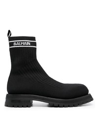 Balmain Sock Ankle Boots