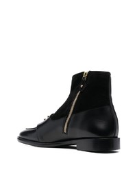 Edhen Milano Sock Ankle Loafer Boots