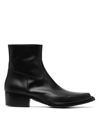 Acne Studios Square Toe Ankle Boots