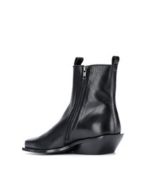 Ann Demeulemeester Square Toe Chelsea Boots
