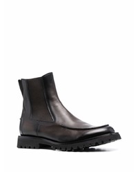 Officine Creative Square Toe Chunky Leather Boots