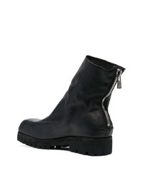 Guidi Square Toe Leather Boots