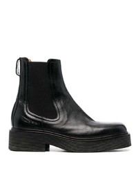 Marni Square Toe Leather Boots