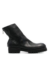 Guidi Square Toe Leather Boots