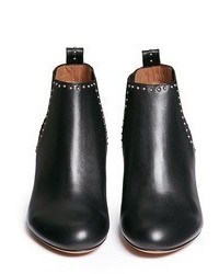 Givenchy Stud Border Leather Chelsea Boots