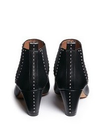 Givenchy Stud Border Leather Chelsea Boots