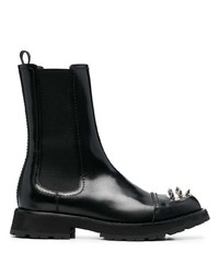 Alexander McQueen Stud Detail Chelsea Boots
