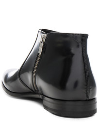 Alexander McQueen Studded Chelsea Leather Boots