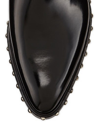 Givenchy Studded Leather Chelsea Boot Black