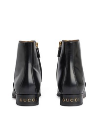 Gucci Tassel Detail Ankle Boots