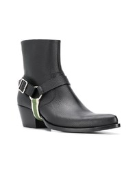 Calvin Klein 205W39nyc Textured Ankle Boots