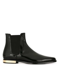 Dolce & Gabbana Textured Pointed Toe Boots