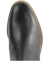 Topman Black Leather Chelsea Boots