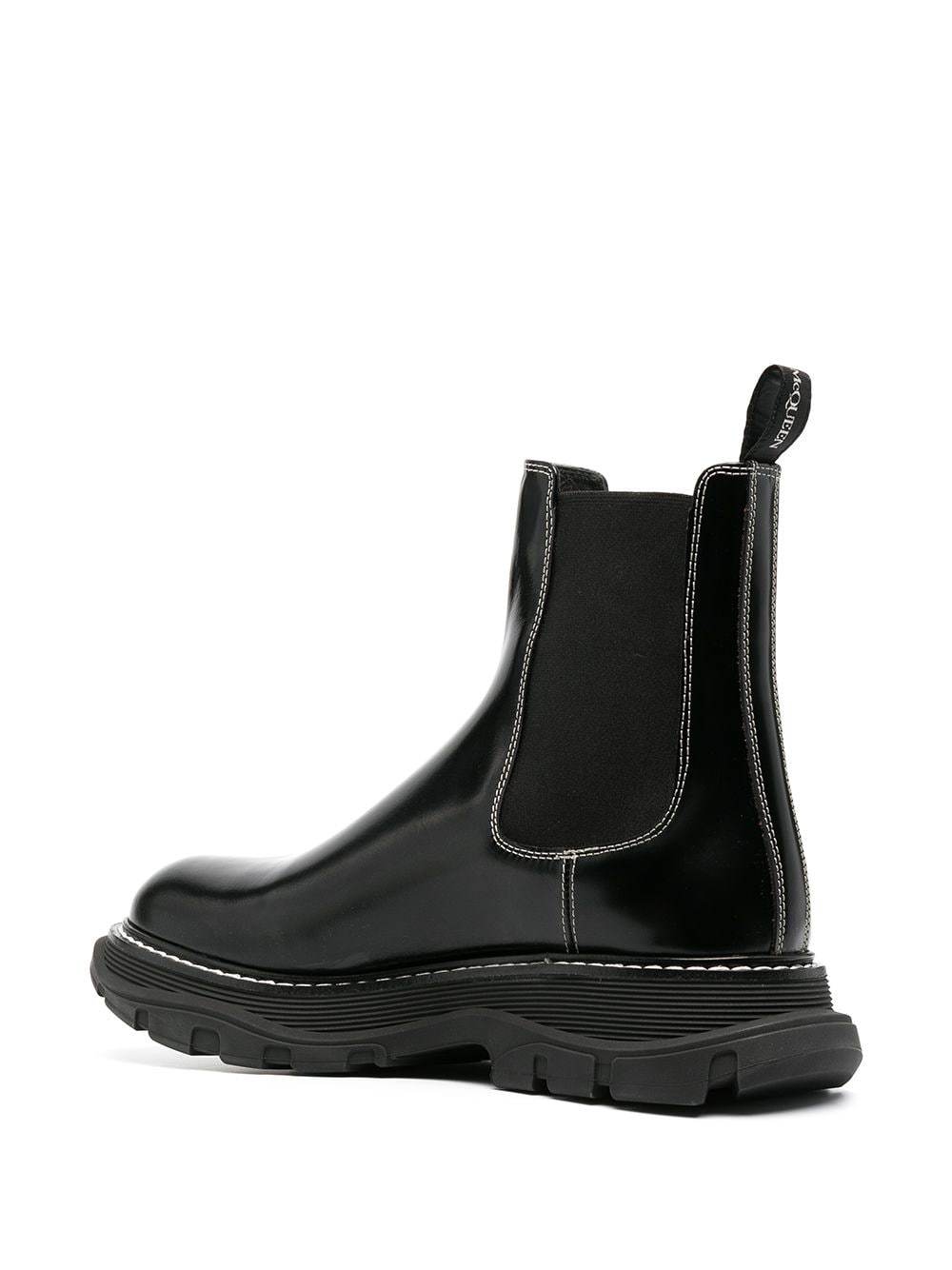 Alexander McQueen Tread Chelsea Boots, $475 | farfetch.com | Lookastic