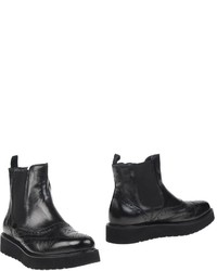 Triver Flight Ankle Boots, $144 | yoox.com | Lookastic