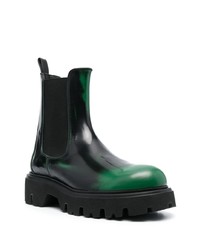 MSGM Two Tone 60mm Leather Ankle Boots
