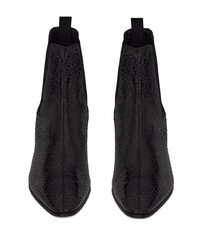 Saint Laurent Vassili 60 Python Skin Boots