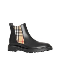 Burberry Vintage Leather Chelsea Boots