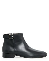 Violeta BY MANGO Leather Chelsea Ankle Boots