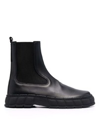 Viron Virn Flat Leather Chelsea Boots