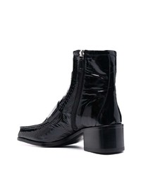 DSQUARED2 Wanna D High Shine Ankle Boots