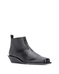 Ann Demeulemeester Wedge Heel Ankle Boots