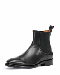 Men's Black Leather Chelsea Boot – J.M. Weston