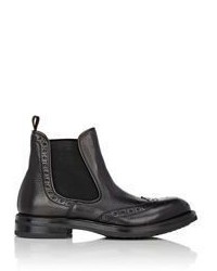 Antonio Maurizi Wingtip Chelsea Boots Black Size 9 M
