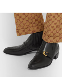 Gucci Worsh Leather Boots
