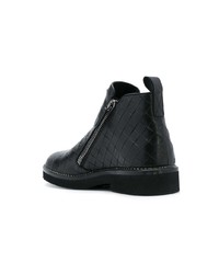 Giuseppe Zanotti Design Woven Ankle Boots