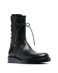Ann Demeulemeester Wraparound Lace Up Boots